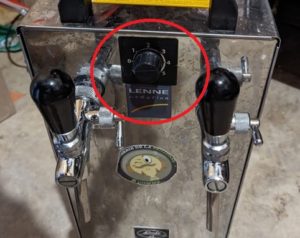 Thermostat tireuse